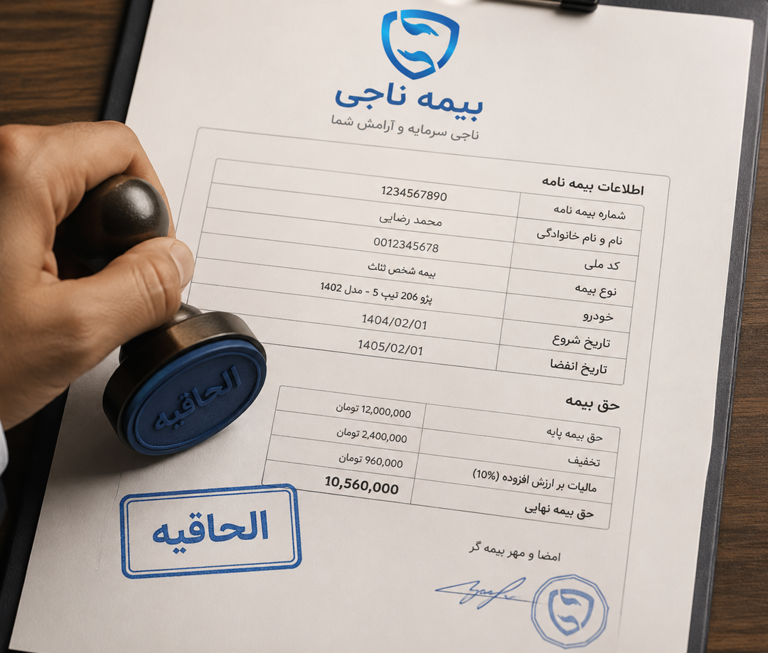 الحاقیه بیمه شخص ثالث؛هزینه ای که ممکن است امروز نپردازید و فردا چند برابر ضرر کنید!