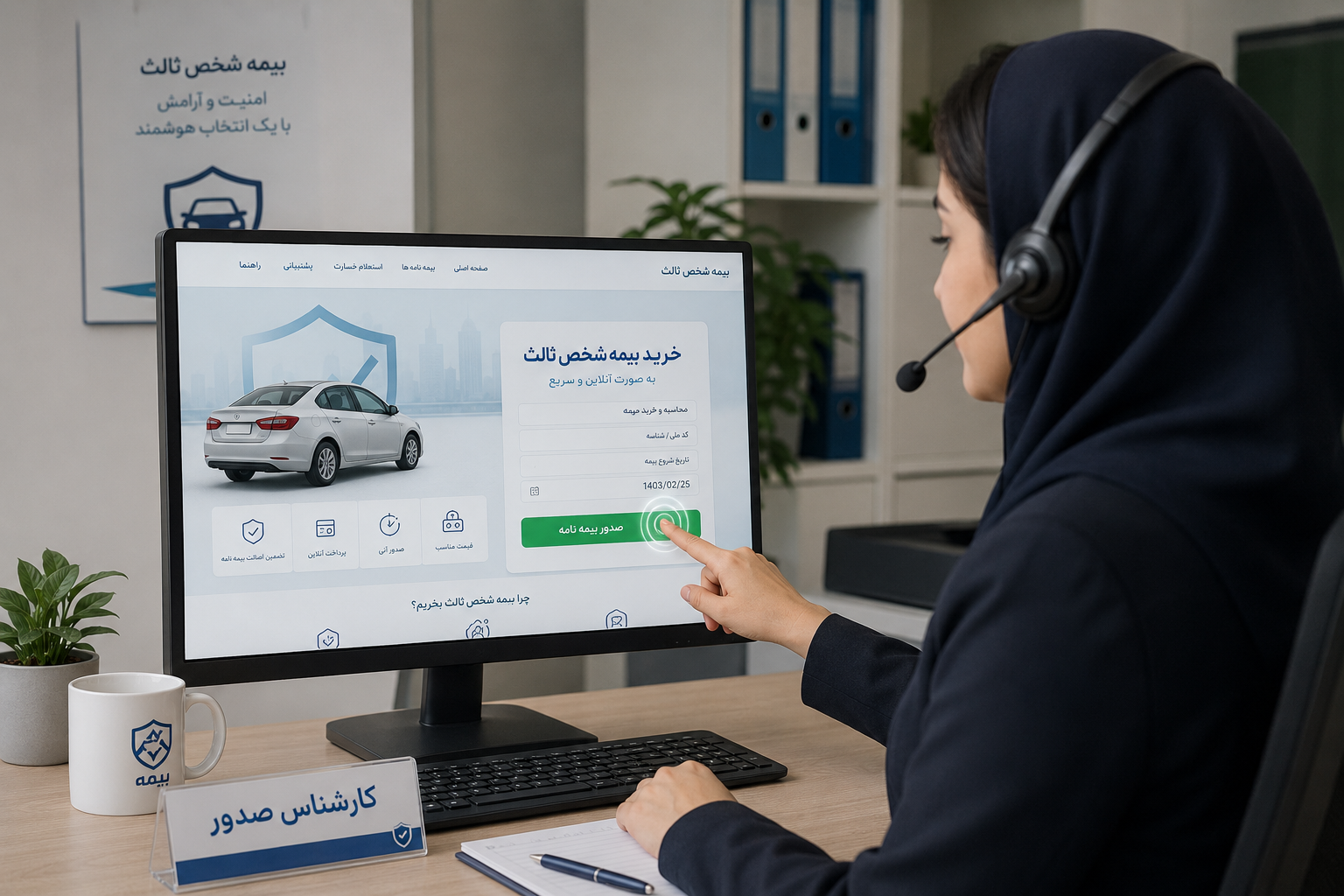 خرید بیمه شخص ثالث خودرو